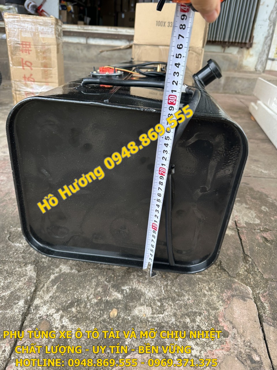 thung dau nhien lieu xe thaco dai 1m rong 34cm cao 28cm (2)