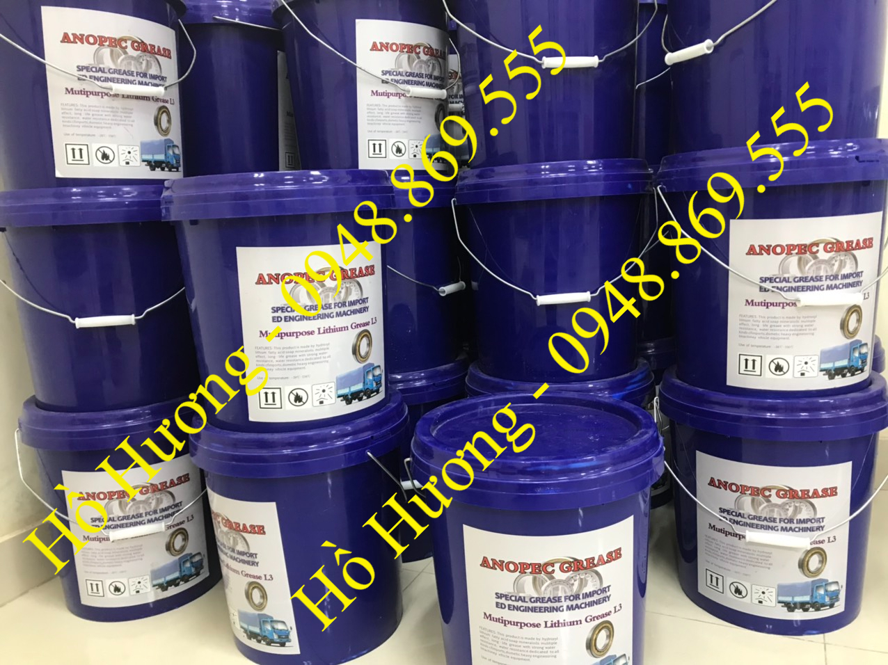 mo xanh chiu nhiet 330 do ANOPEC GREASE Multipurpose Lithium Grease L3 (5)